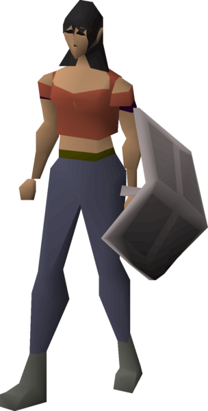 File:White kiteshield equipped female.png
