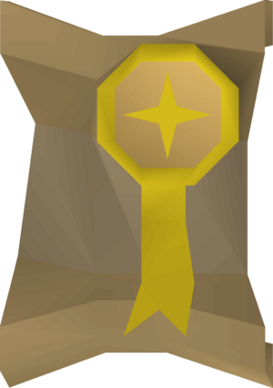 Yellow reward token (Burgh de Rott Ramble) detail.png