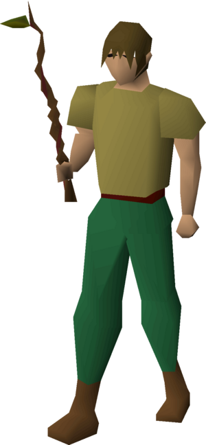 Beginner wand (terracotta) equipped male.png