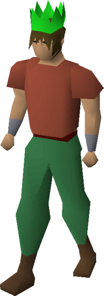 File:Green partyhat equipped.png