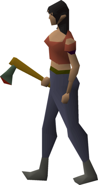 File:Adamant axe equipped female.png