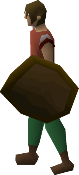 File:Wooden shield equipped.png