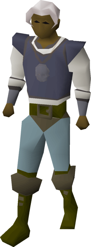 Crone-made amulet equipped.png