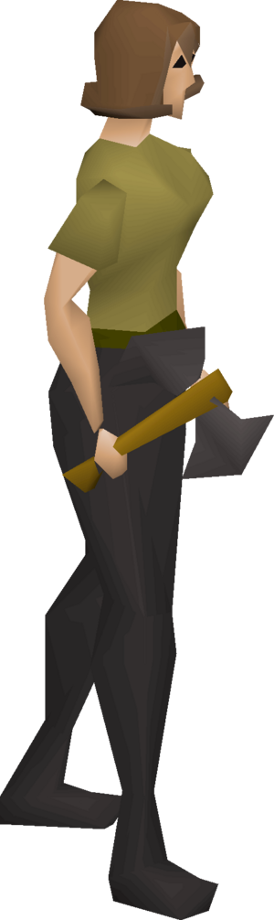 Iron thrownaxe equipped female.png