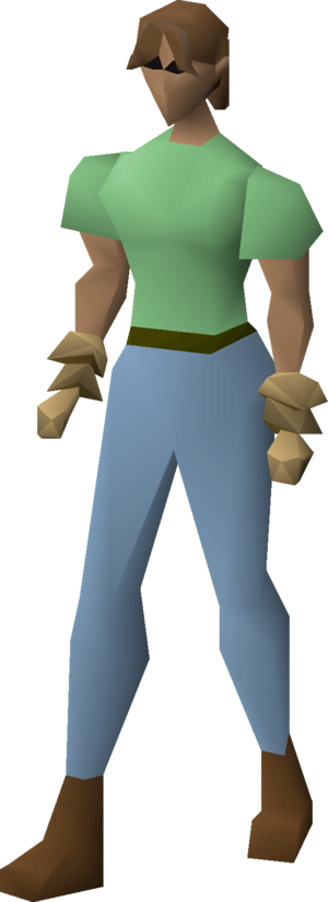 Karamja gloves 1 equipped female.png