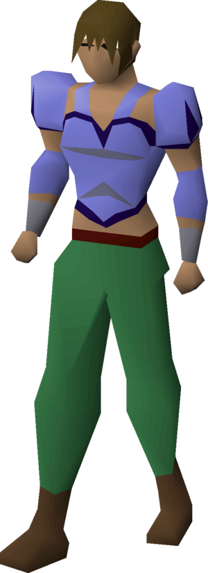 Blue elegant blouse equipped male.png