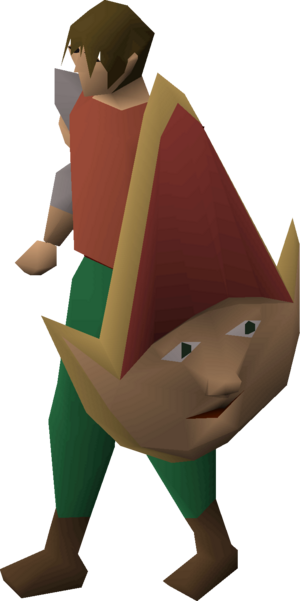 Red gingerbread shield equipped.png