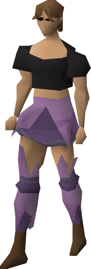 Crystal legs (Trahaearn) equipped female.png