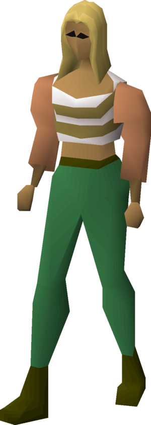 Stripy pirate shirt (beige) equipped female.png
