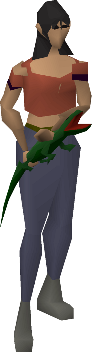 Swamp lizard equipped female.png