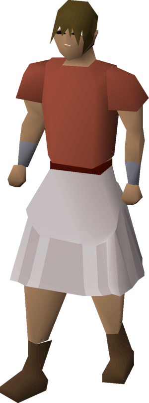 White plateskirt equipped male.png