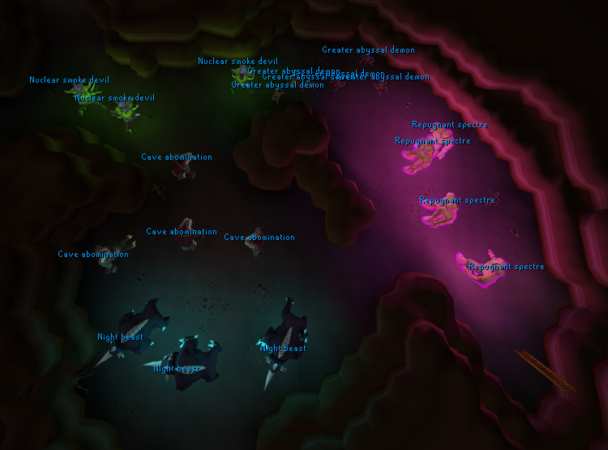 Superior Slayer Cave under Sponsor Zone