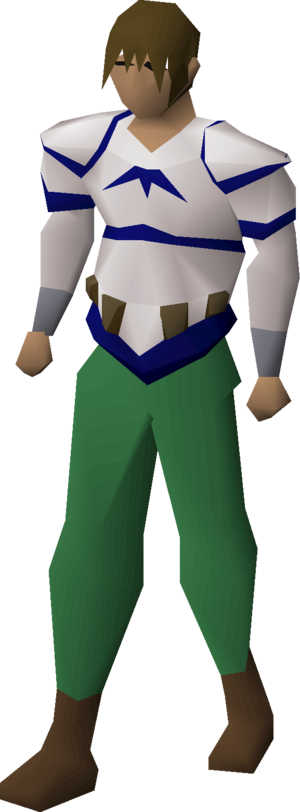 Saradomin robe top equipped male.png