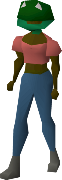 File:Frog mask equipped female.png