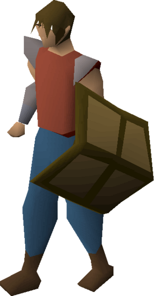 File:Wooden shield (Weapons rack) equipped.png