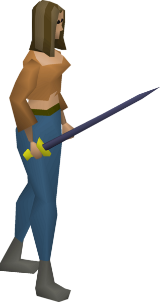 File:Mithril longsword equipped female.png