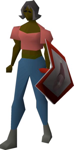 File:Steel kiteshield (HAM) equipped female.png