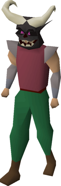 File:Black demon mask equipped.png