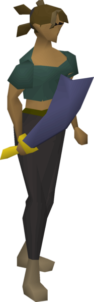 File:Mithril scimitar equipped female.png
