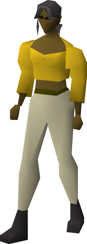 Yellow robe top equipped female.png