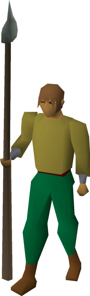 Leaf-bladed spear equipped.png