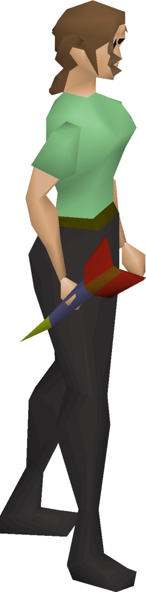 Mithril dart(p) equipped female.png