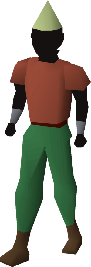 Gnome child mask (skin tone 9 black) equipped male.png