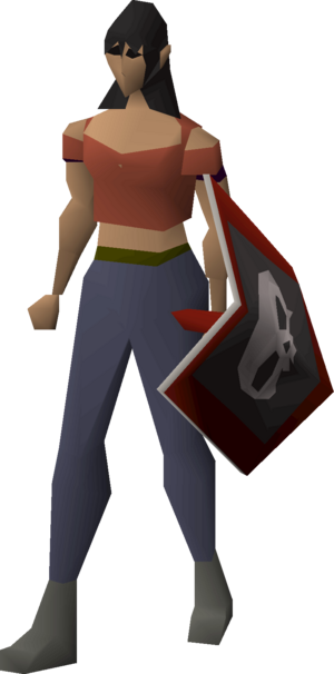 Rune kiteshield (Skull) equipped female.png