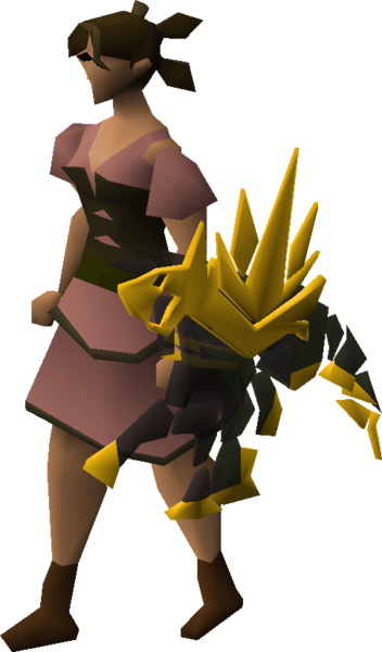 File:Shattered spirit shield equipped female.png