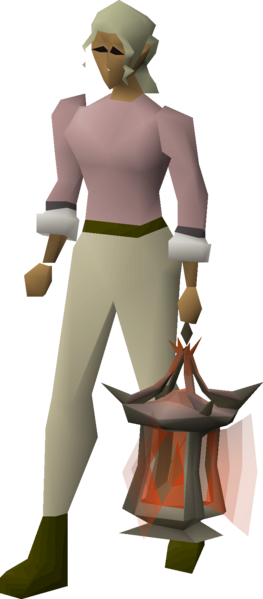 File:Abyssal lantern (redwood logs) equipped female.png