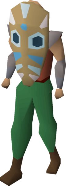 File:Tribal mask (combat) equipped.png