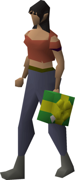 File:Secret santa present (green) equipped female.png