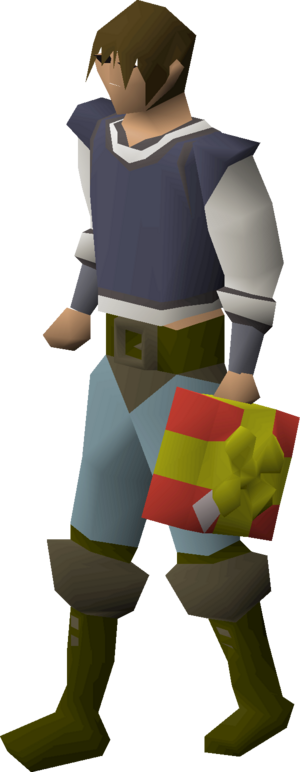 Secret santa present (red) equipped male.png
