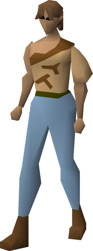 Tribal top (brown) equipped female.png
