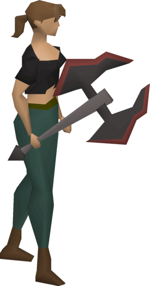 Dragon battleaxe (cr) equipped female.png