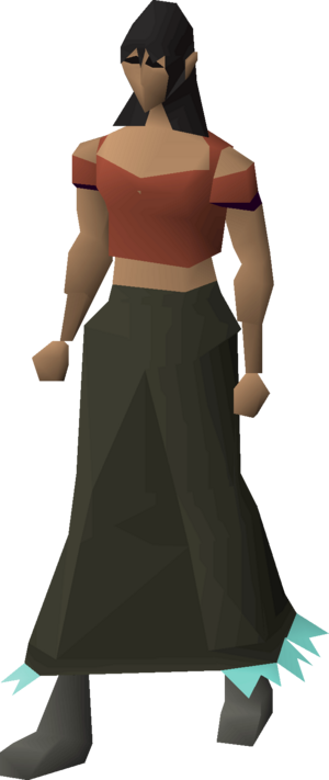 Mystic robe bottom (dusk) equipped female.png