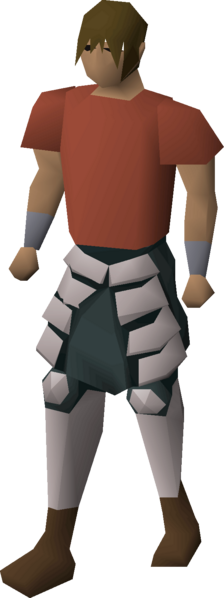File:3rd age plateskirt equipped male.png