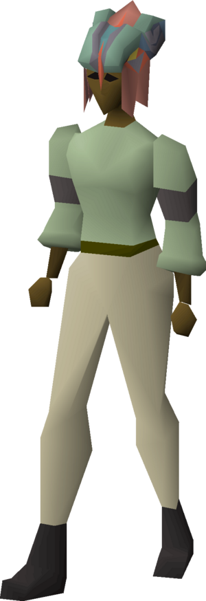 Hueycoatl hide coif equipped female.png