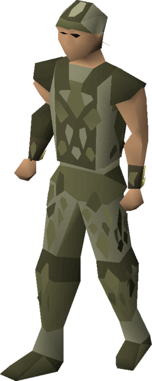 Snakeskin armour equipped.png