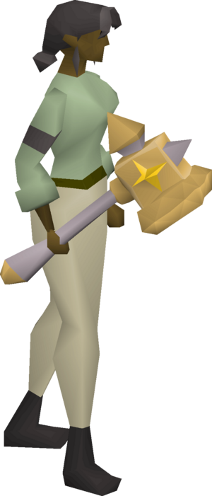 Dragon warhammer (or) equipped female.png