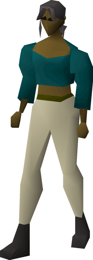 Teal robe top equipped female.png