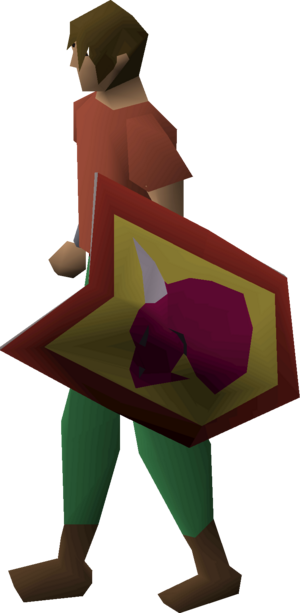 Adamant kiteshield (Dragon) equipped male.png