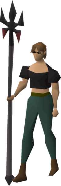 File:Dragon spear (cr) equipped female.png
