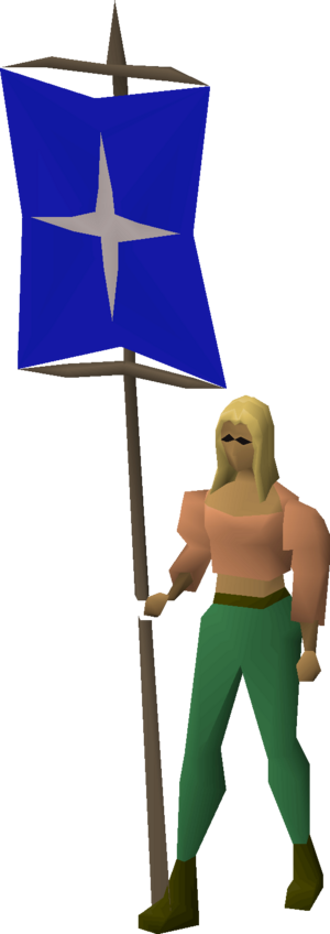 Banner (Saradomin) equipped female.png