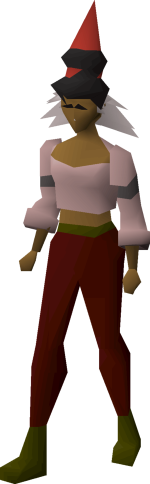 Blood'n'tar snelm (pointed) equipped female.png