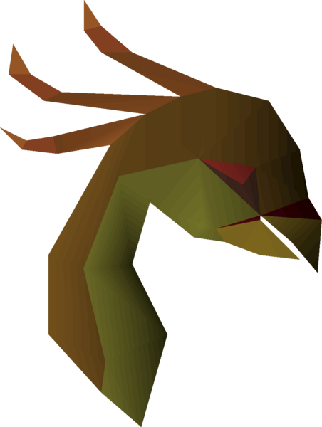 File:Stuffed cockatrice head detail.png