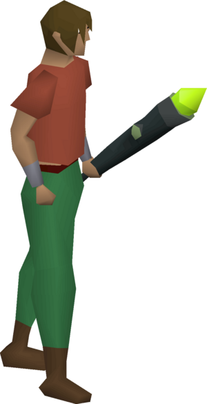 Bruma torch (off-hand) equipped male.png