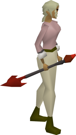 Infernal harpoon (uncharged) equipped female.png