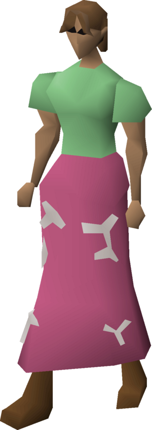 Villager robe (pink) equipped female.png