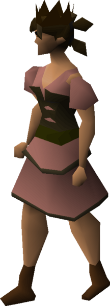 File:Bronze partyhat equipped female.png